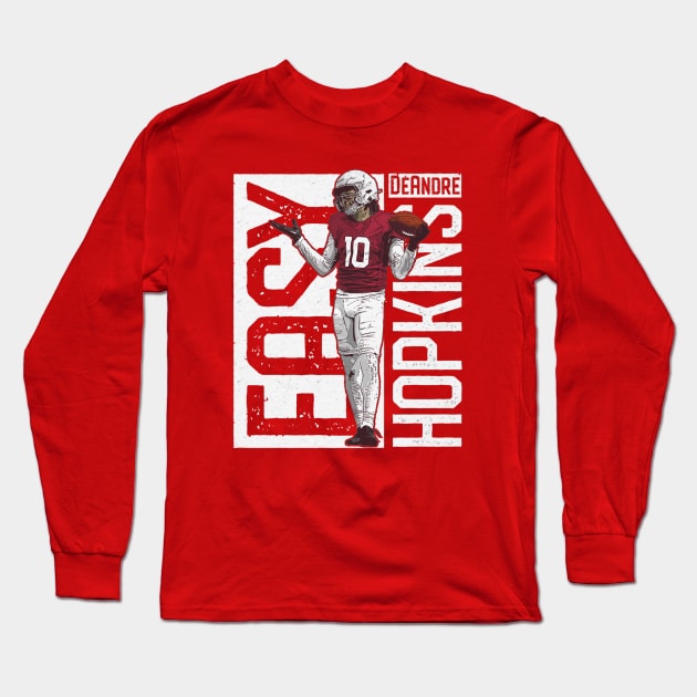 DeAndre Hopkins Arizona Easy Long Sleeve T-Shirt by Buya_Hamkac